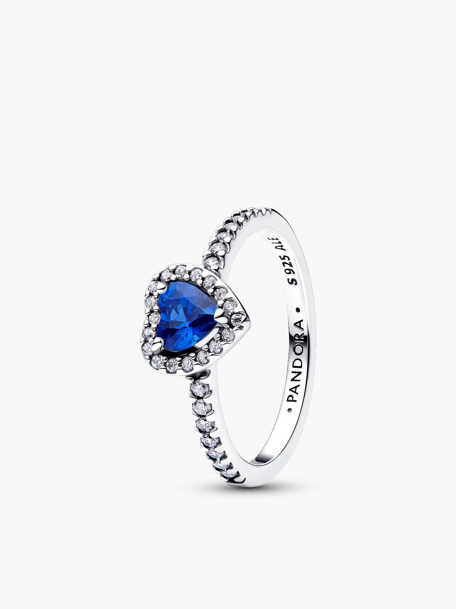 Fremhævet Prinsesseblå Hjerte Ring
