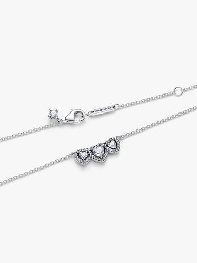 Halo Hjerte Trilogi Collier-Halskæde