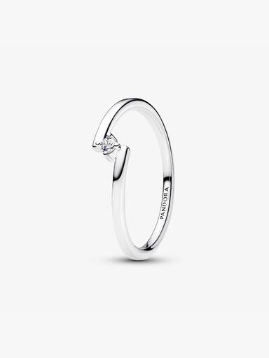 Delt Solitaire Ring