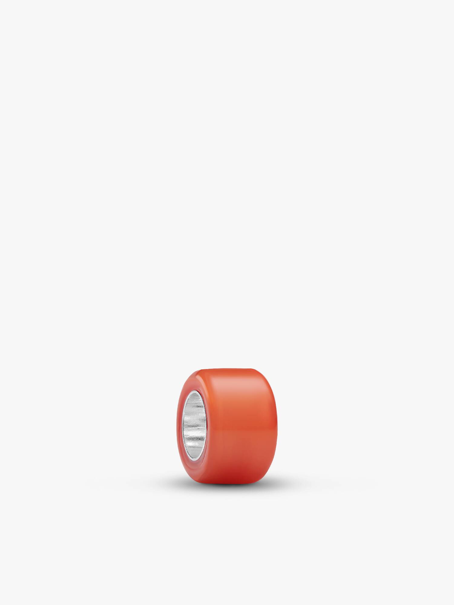 Orange Muranoglas Minicharm