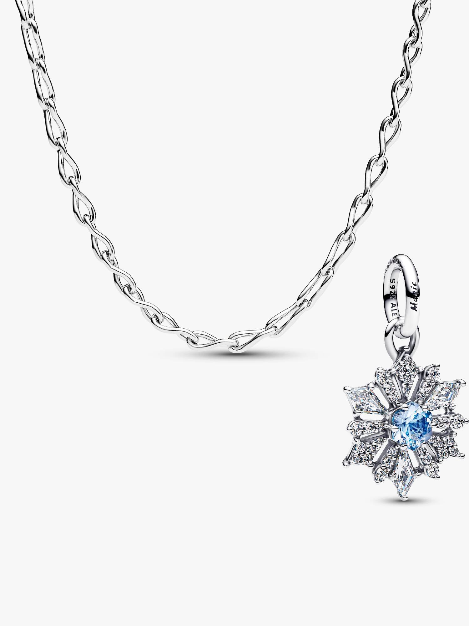 Disney Frost – Elsa Snefnug Charm Halskædesæt