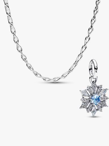 Disney Frost – Elsa Snefnug Charm Halskædesæt