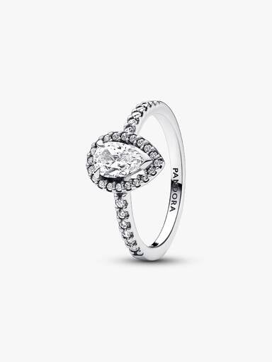 Funklende Pære Halo Ring