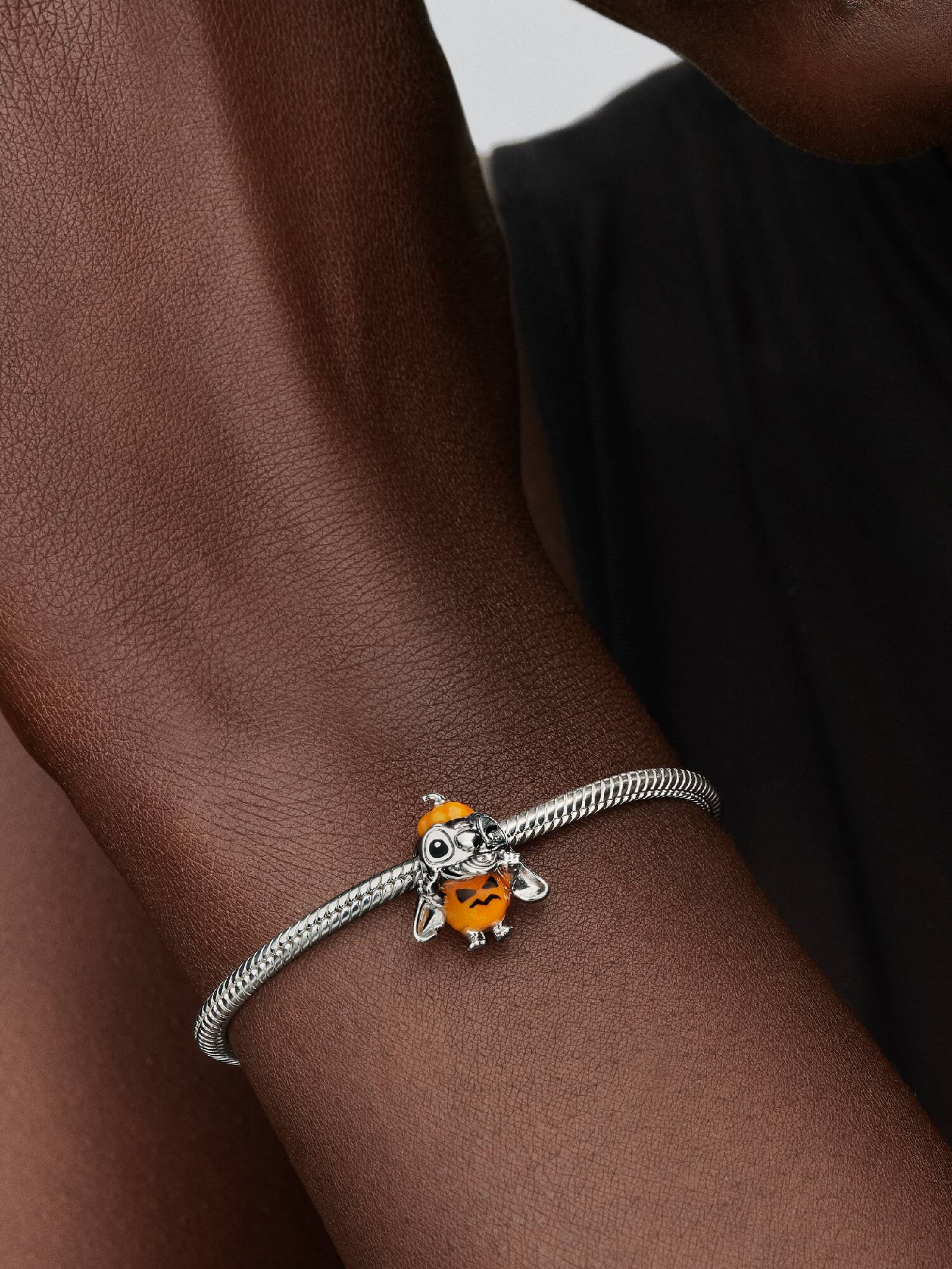 Disney Stitch Halloween Græskar Charm