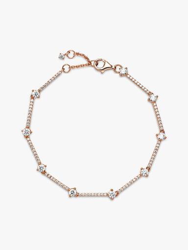 Funklende Pavé Led Armbånd