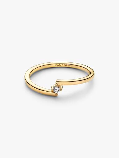 Delt Solitaire Ring