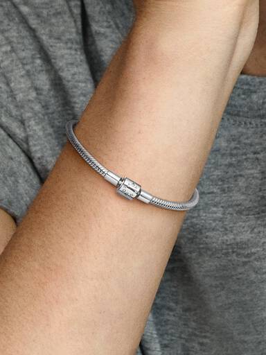 Pandora Moments Slangekædearmbånd med Tøndelås