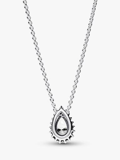 Funklende Pære Halo Collier-Halskæde