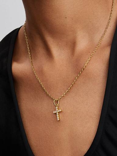 Kors Charm med vedhæng