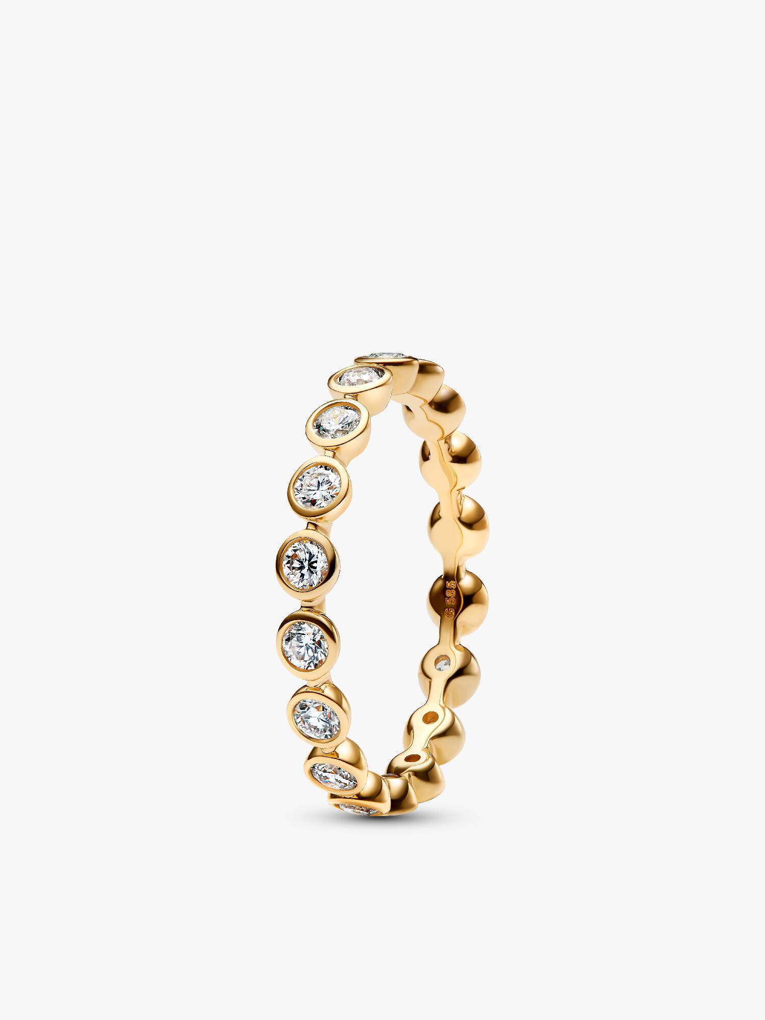 Pandora Era Bezel Laboratorieskabte Diamanter Evighedsring