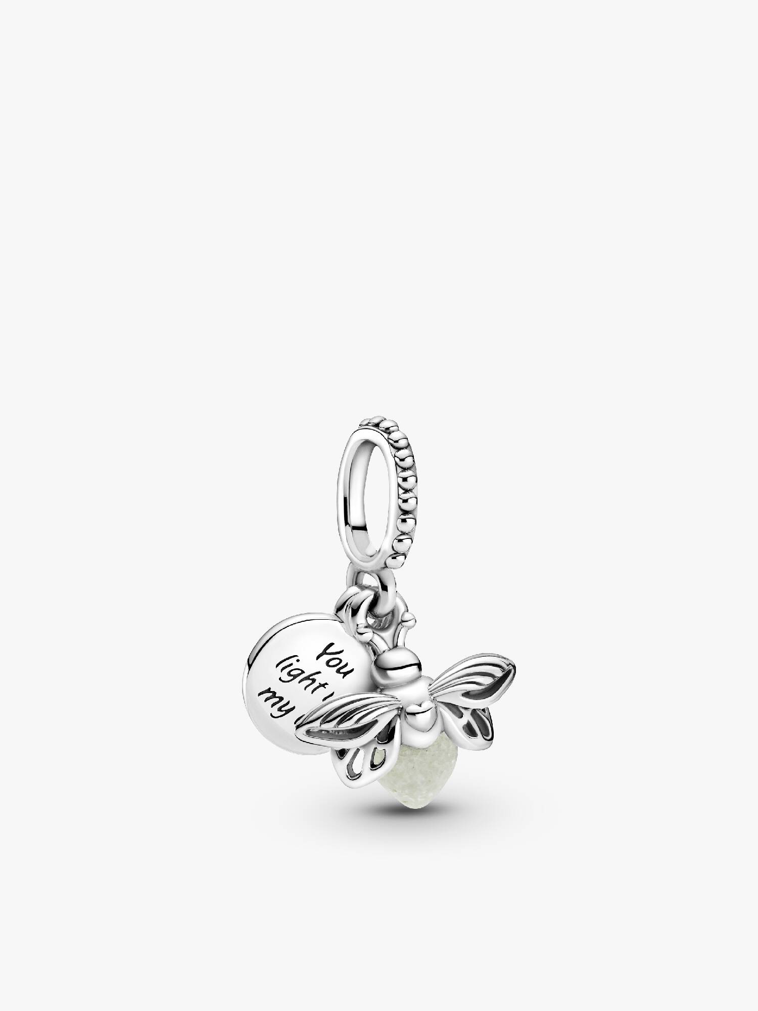 Selvlysende Ildflue Charm med vedhæng