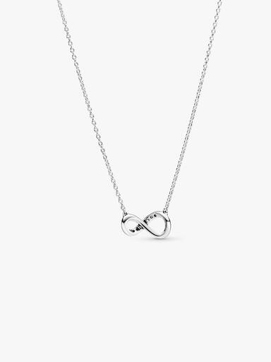 Funklende Uendelighed Collier-Halskæde