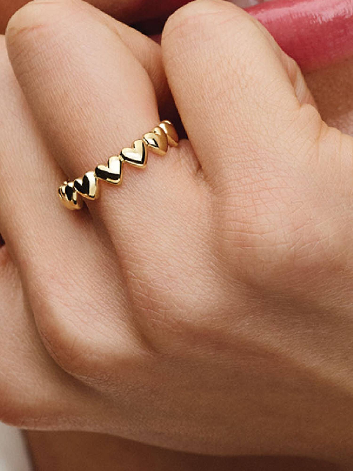 Række af hjerter Ring