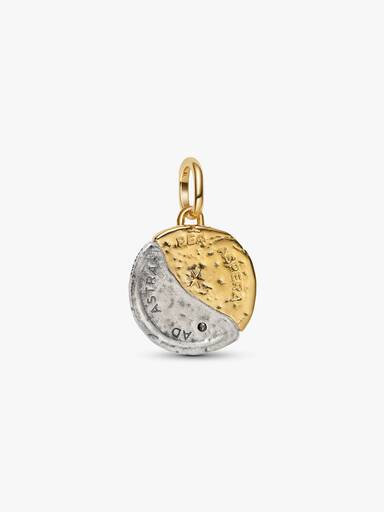Sol og Måne Medaljoncharm