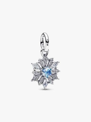 Disney Frost Dronning Elsa Snefnug Charm med vedhæng