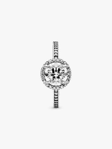 Rund Funklende Ring