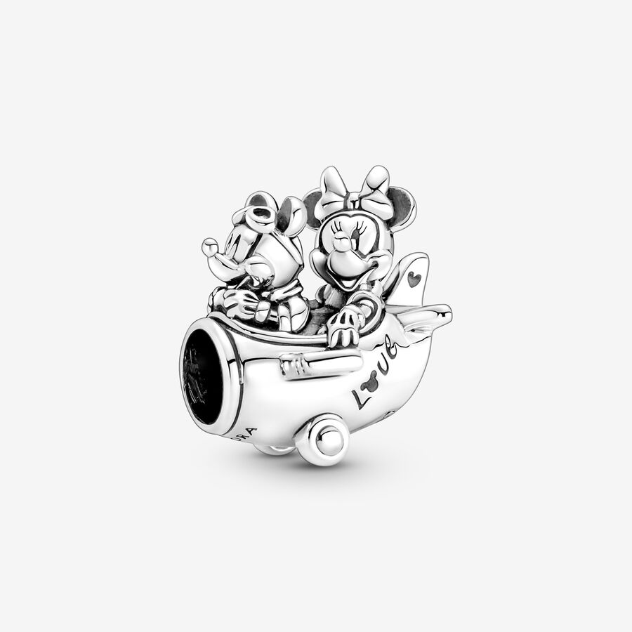 Disney Mickey Mouse & Minnie Mouse Flyvemaskine Charm image number 0