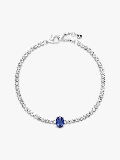Funklende Pavé Tennisarmbånd