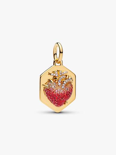 Pat McGrath Det Bankende Hjerte Charm med vedhæng