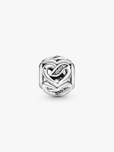 Åbne Hjertebånd Charm