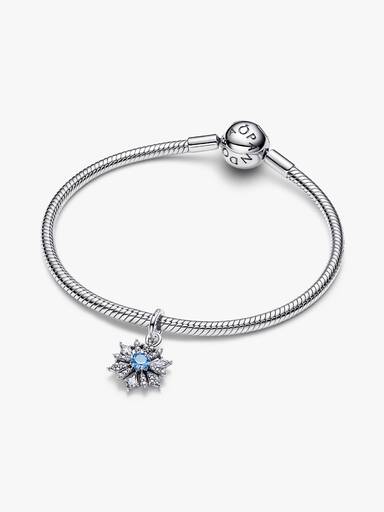 Disney Frost Dronning Elsa Snefnug Charm med vedhæng