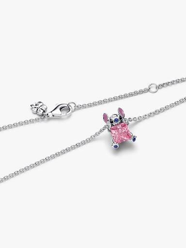 Disney Stitch pink collier-halskæde