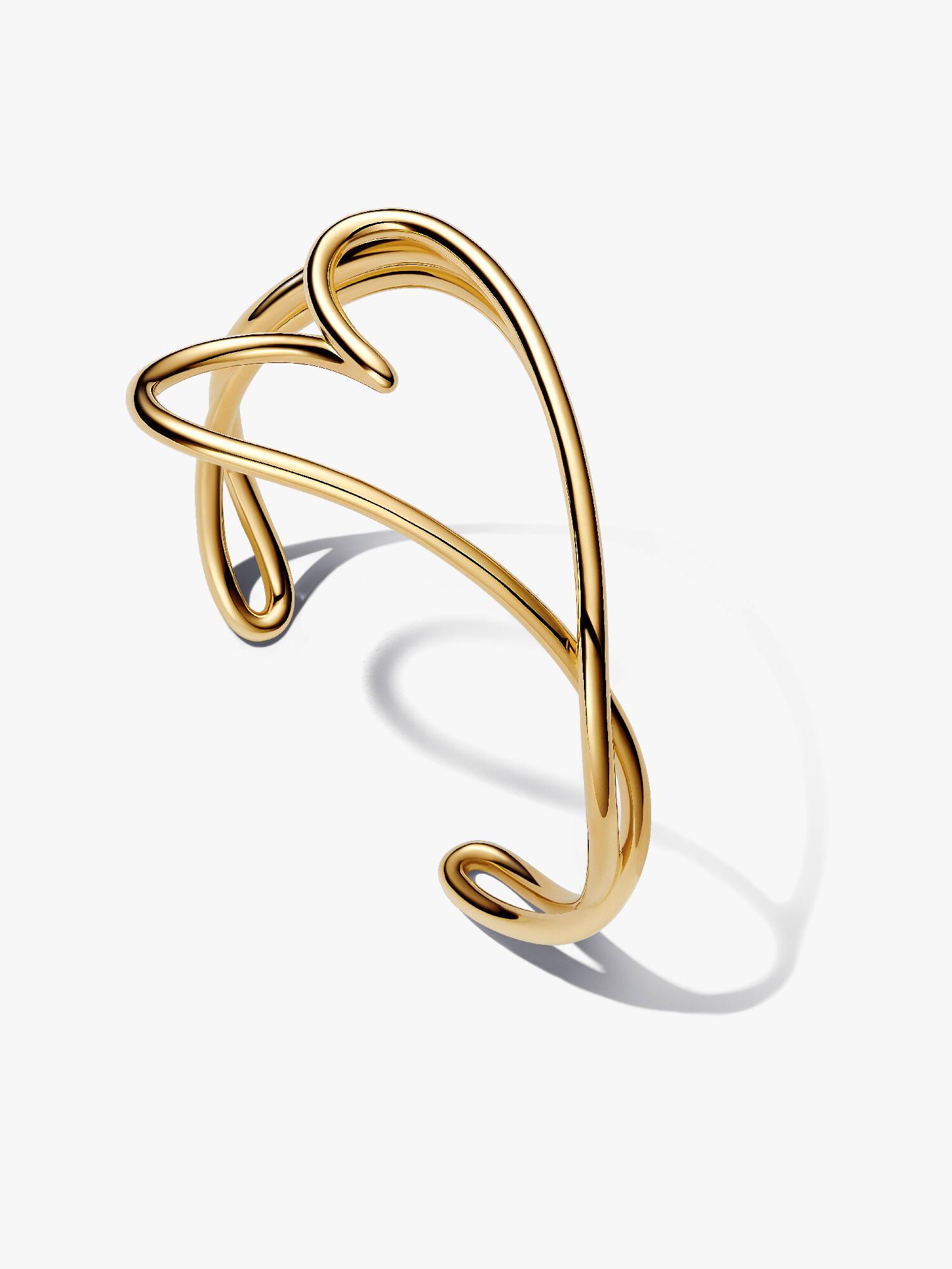 Organisk Formet Hjertearmring