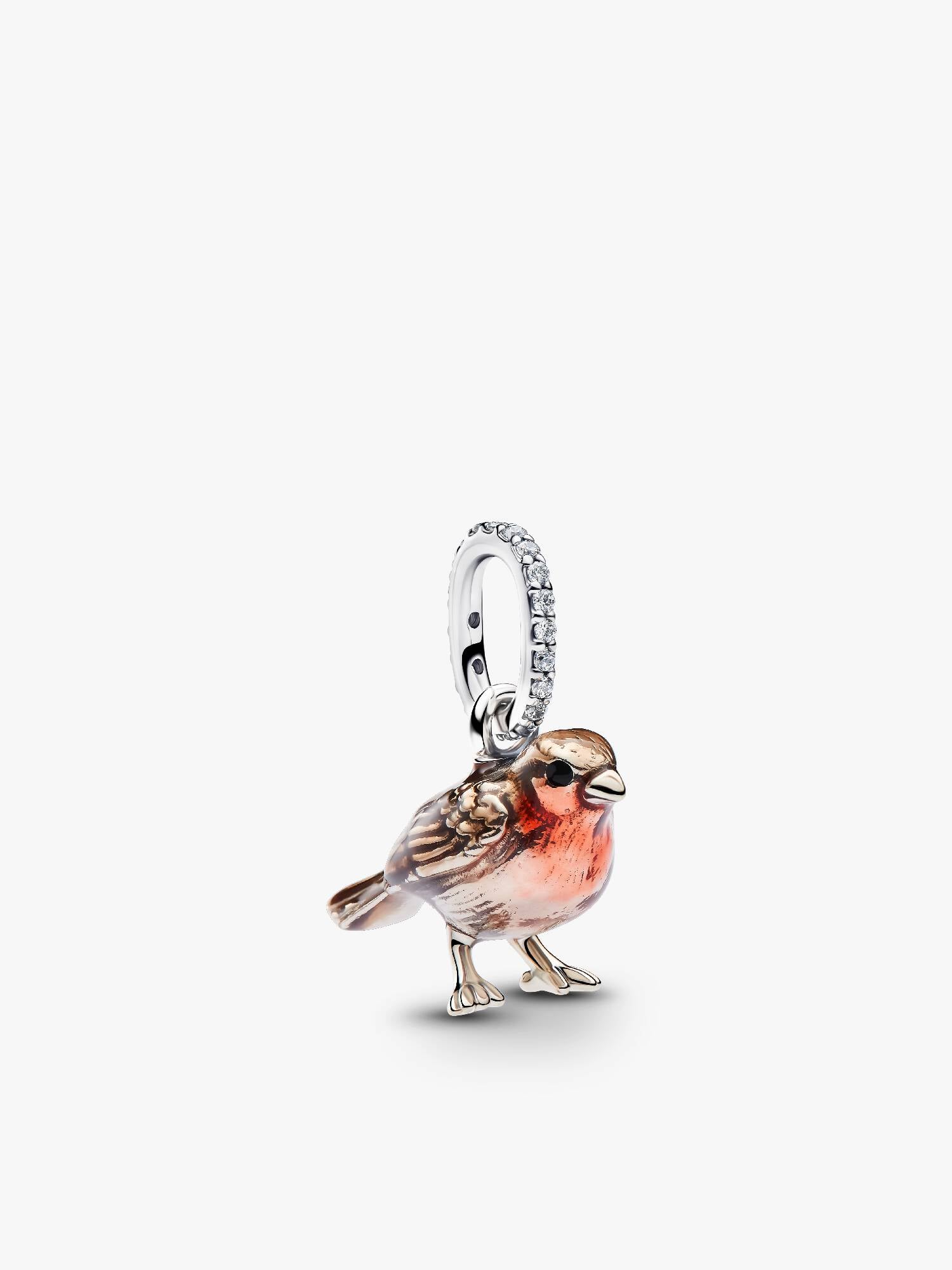 Rødkælk Charm med vedhæng