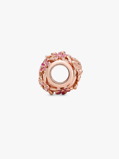 Åben Pink Marguerit Charm