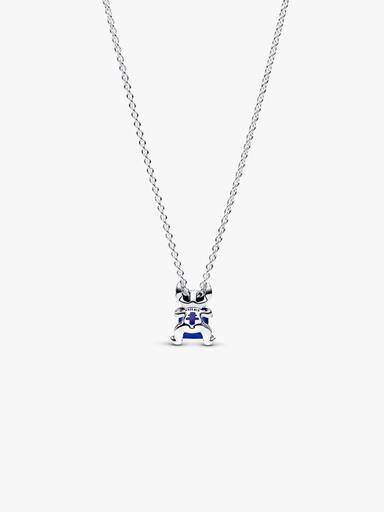 Disney Stitch blå collier-halskæde
