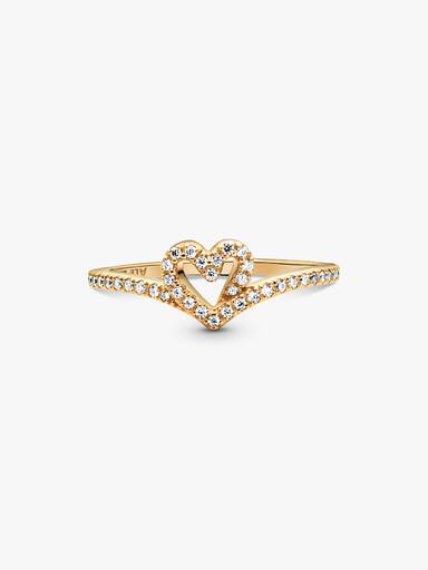 Pandora Timeless Wish Funklende Hjertering