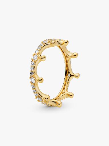 Klart Funklende Krone Ring