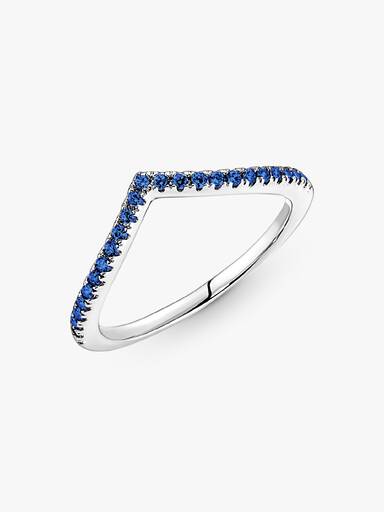 Pandora Timeless Wish Funklende Blå Ring