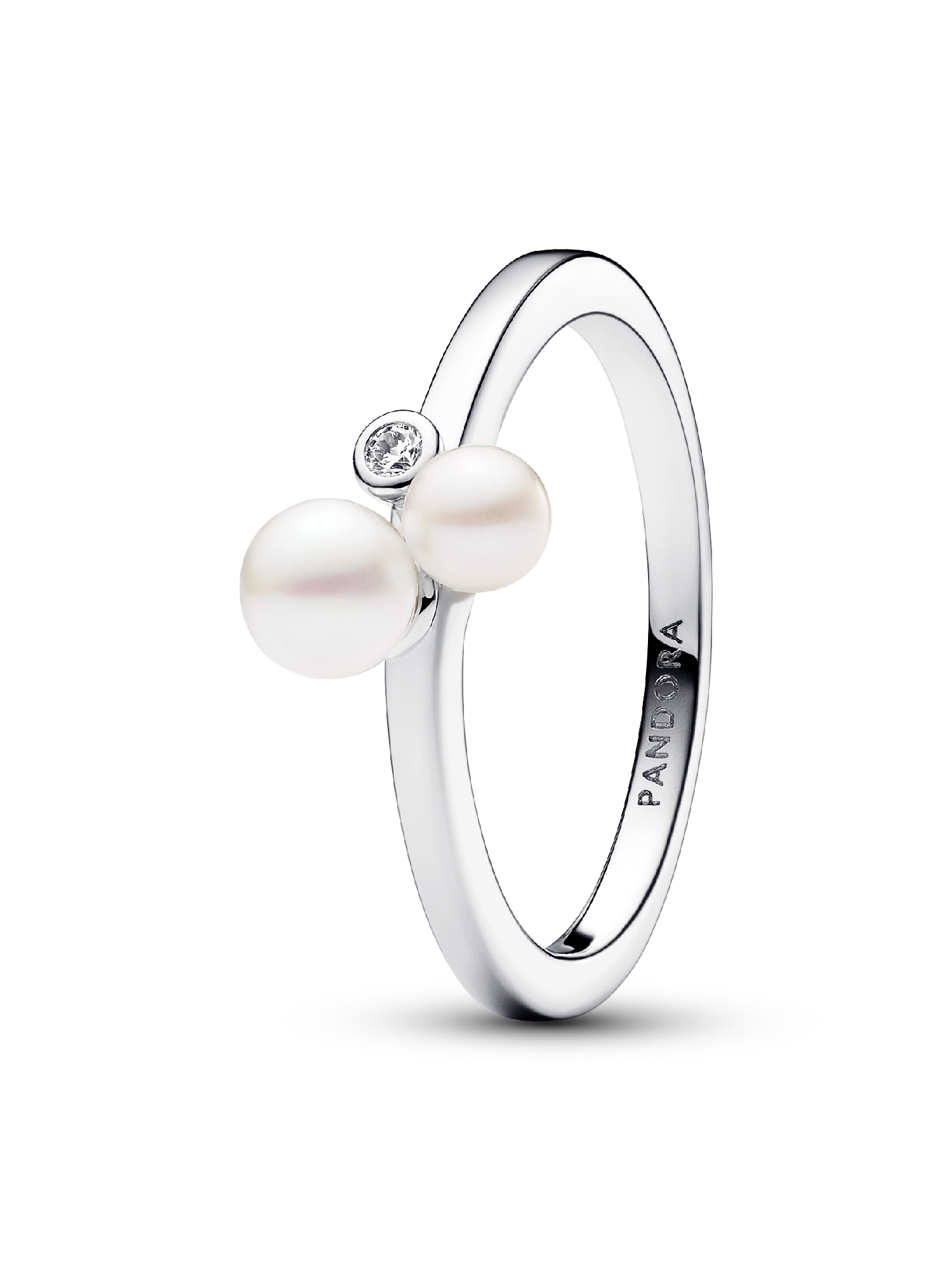 Duo Ring med Behandlede Ferskvandskulturperler