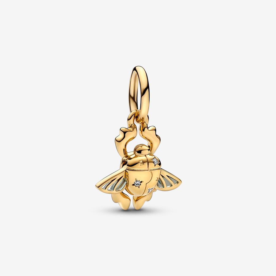 Disney Aladdin Skarabæ Charm med vedhæng image number 0