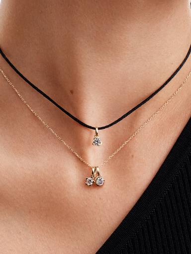 Pandora Talisman hjertevedhæng i 14 kt. guld med laboratorieskabt diamant