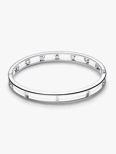 Pandora Talisman armring i sterlingsølv med symboler med laboratorieskabte diamanter