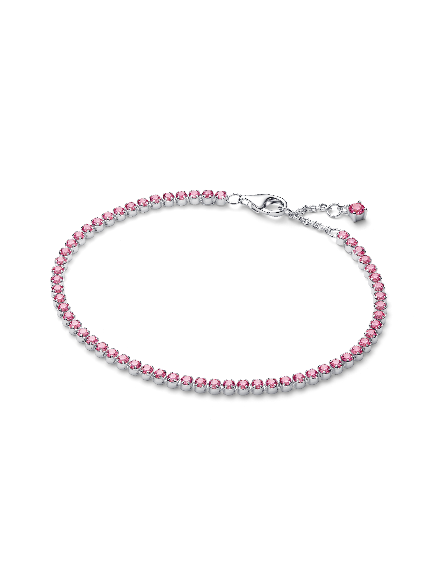 Lille Pink Tennisarmbånd