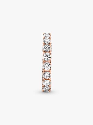 Funklende Række Eternity Ring
