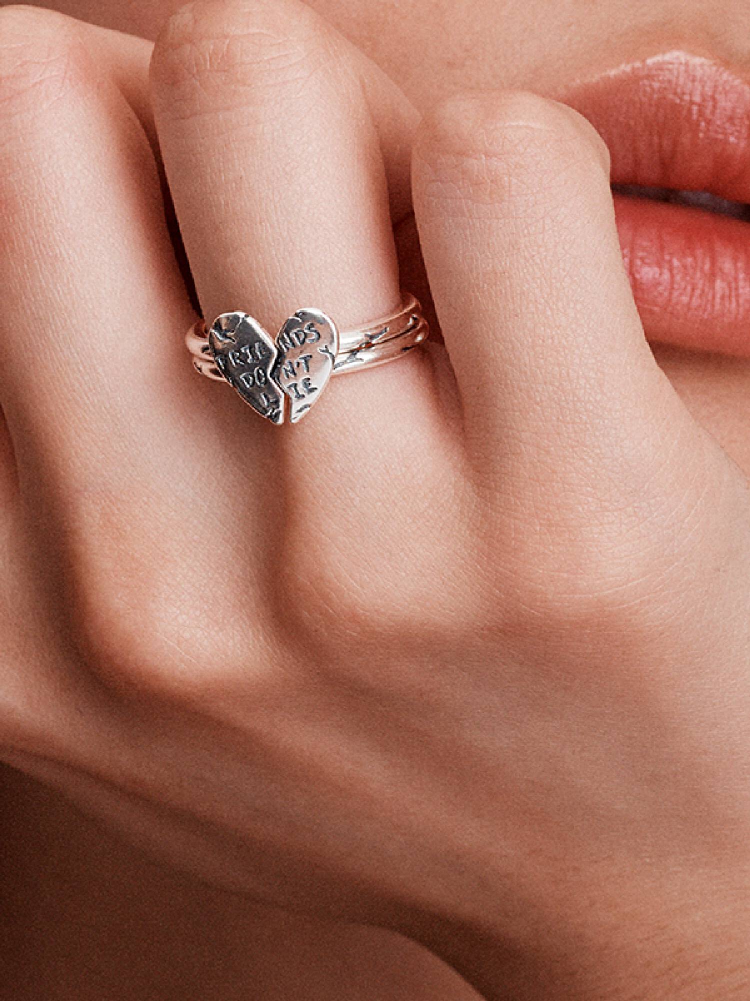 Stranger Things Friends Don't Lie Delbar Ring