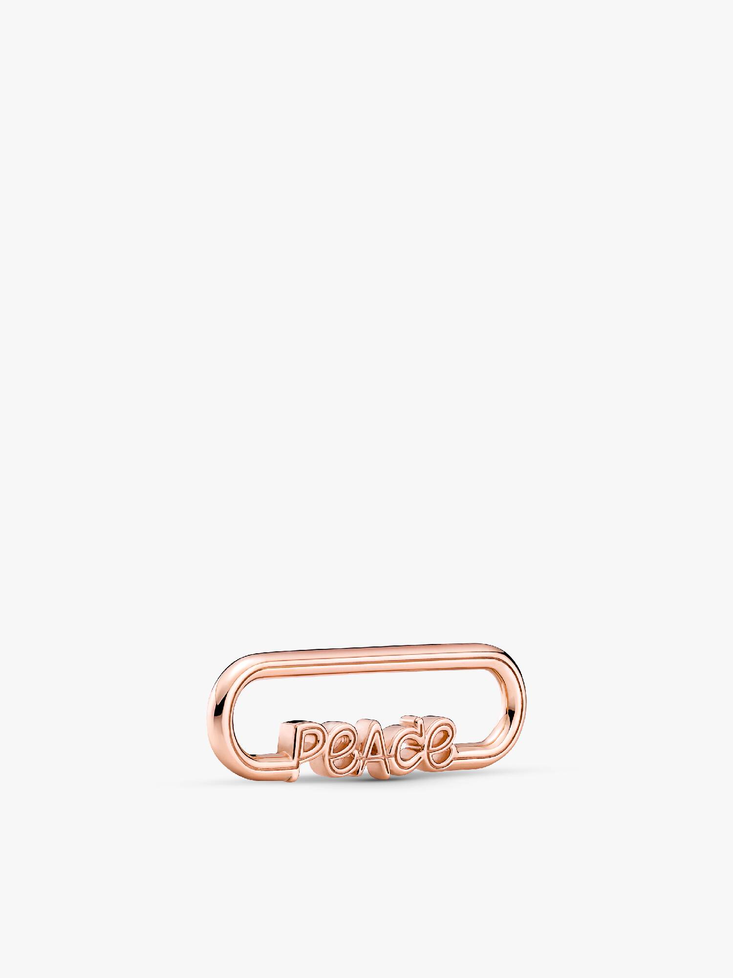 Pandora ME Styling Peace Word Link