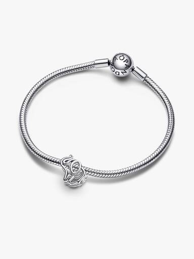 Elefantcharm med åbent mønster
