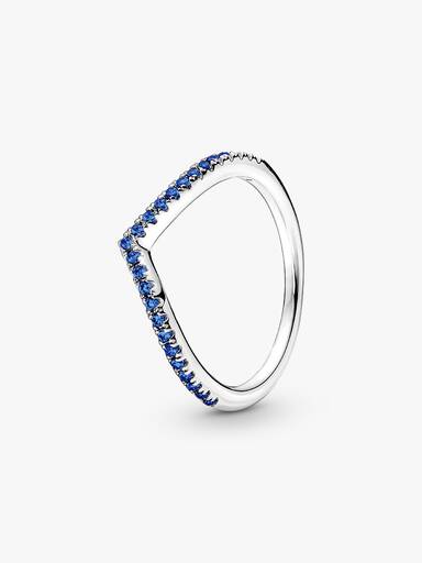 Pandora Timeless Wish Funklende Blå Ring