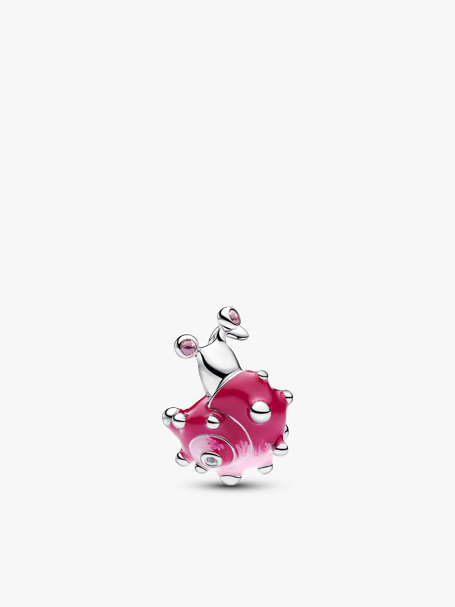 Pink Snegl Charm