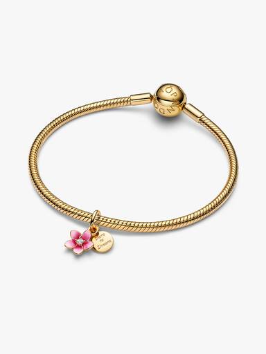 Disney Vaiana Blomster Charm med Vedhæng