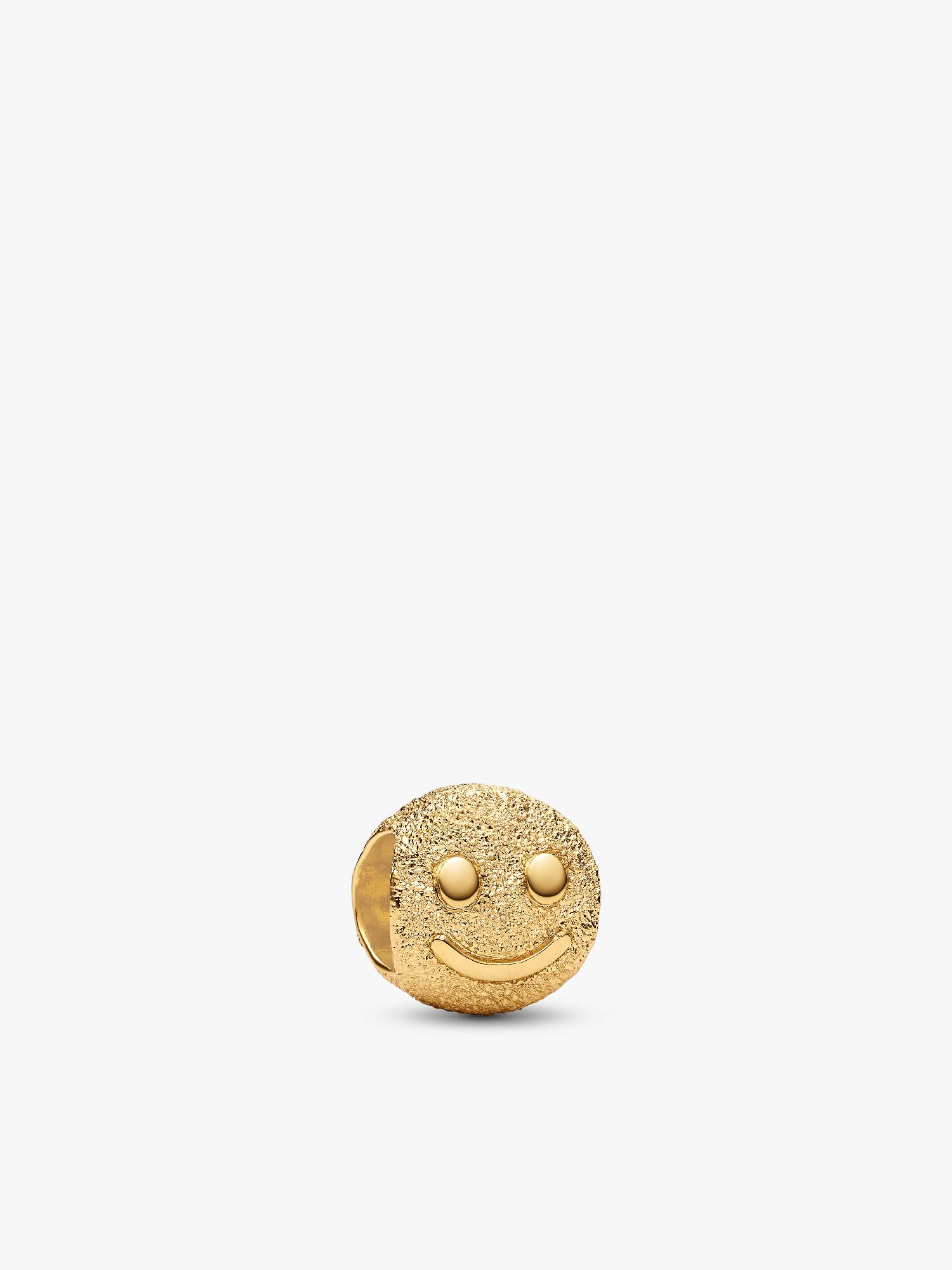 Tekstureret Smiley Minicharm