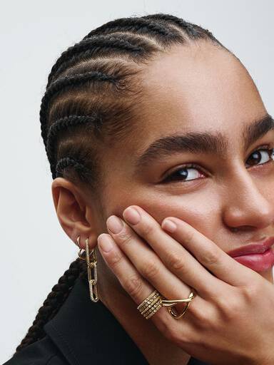 Pandora ME Pavé Dobbelt Stylingled