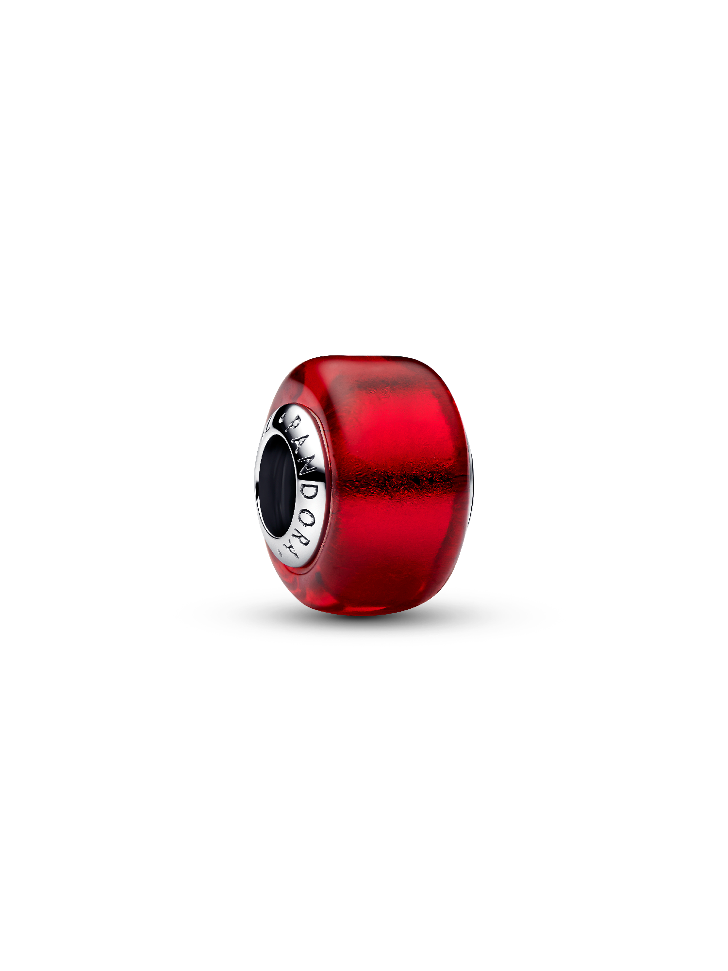 Rødt Muranoglas Charm