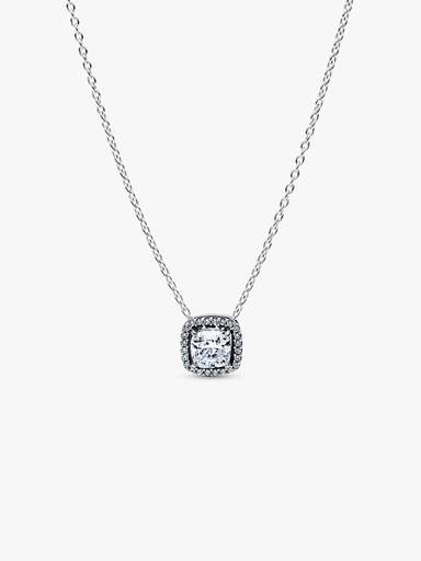Halo Collier Halskæde med vedhæng