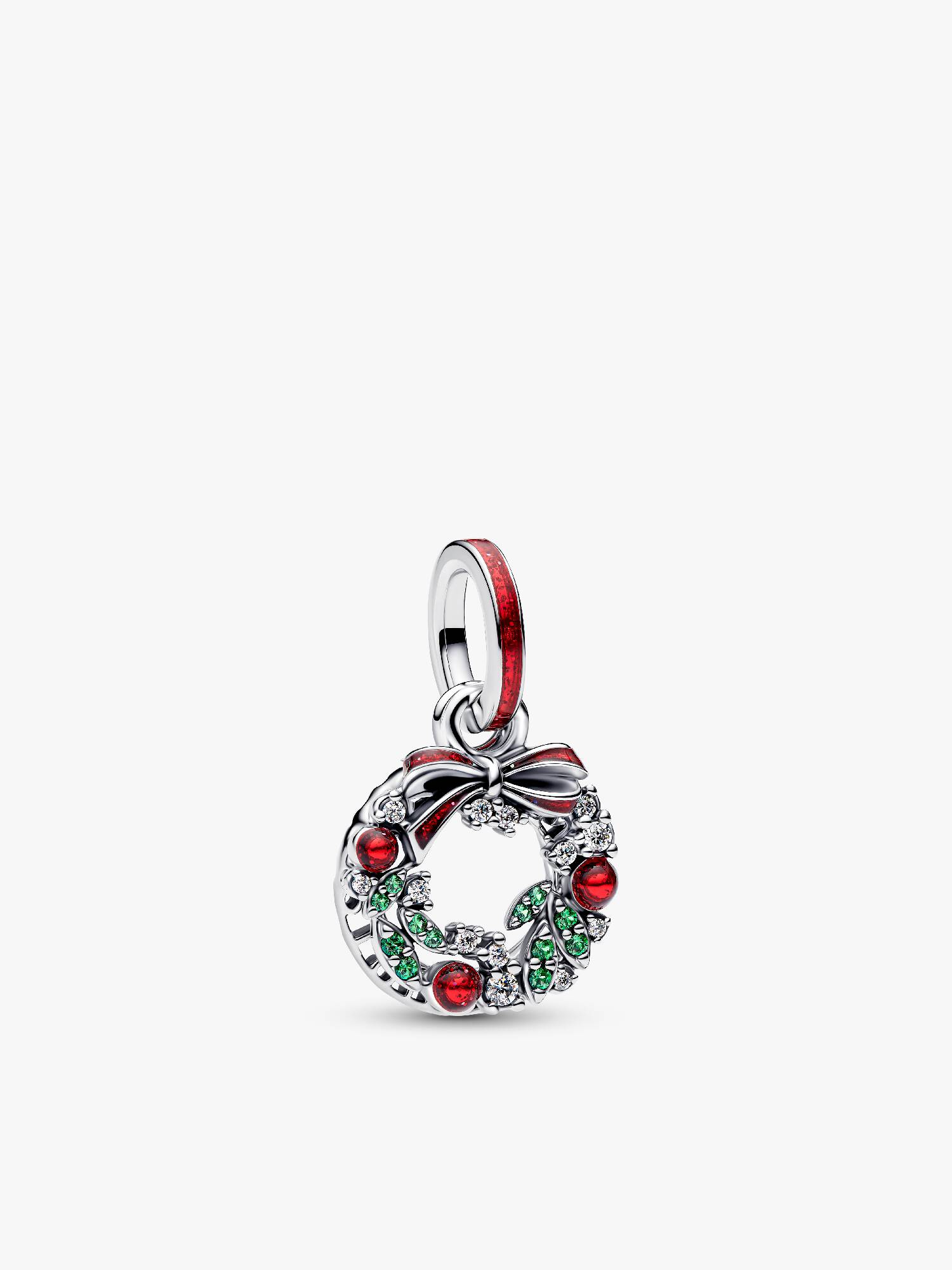 Adventskrans Charm med dobbelt vedhæng
